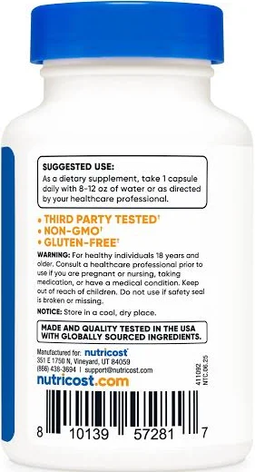 10 DHM Dihydromyricetin 350mg Capsules